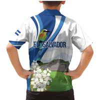 El Salvador Tazumal Family Matching Mermaid Dress and Hawaiian Shirt Flor de Izote with Torogoz Bird - Wonder Print Shop