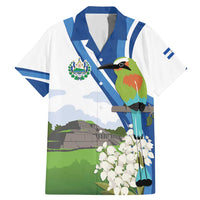 El Salvador Tazumal Family Matching Mermaid Dress and Hawaiian Shirt Flor de Izote with Torogoz Bird - Wonder Print Shop