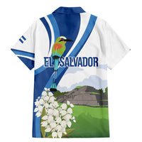 El Salvador Tazumal Family Matching Mermaid Dress and Hawaiian Shirt Flor de Izote with Torogoz Bird - Wonder Print Shop