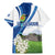 El Salvador Tazumal Family Matching Mermaid Dress and Hawaiian Shirt Flor de Izote with Torogoz Bird - Wonder Print Shop