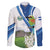 El Salvador Tazumal Family Matching Puletasi and Hawaiian Shirt Flor de Izote with Torogoz Bird - Wonder Print Shop