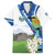 El Salvador Tazumal Hawaiian Shirt Flor de Izote with Torogoz Bird - Wonder Print Shop