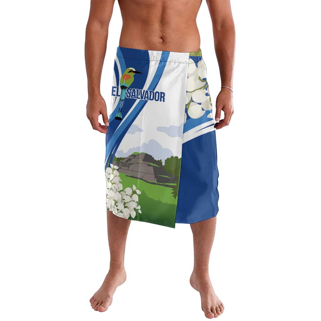 El Salvador Tazumal Lavalava Flor de Izote with Torogoz Bird - Wonder Print Shop