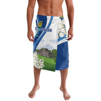 El Salvador Tazumal Lavalava Flor de Izote with Torogoz Bird - Wonder Print Shop