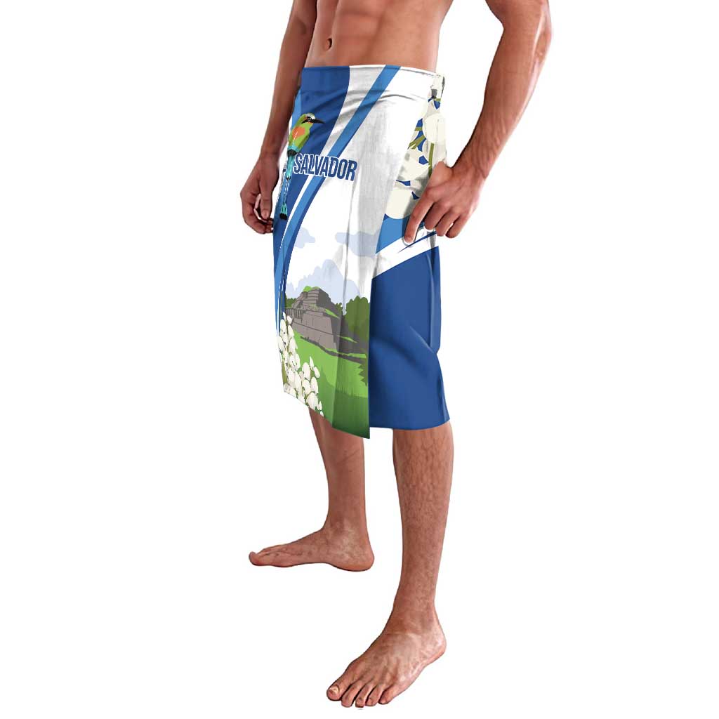 El Salvador Tazumal Lavalava Flor de Izote with Torogoz Bird - Wonder Print Shop