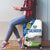 El Salvador Tazumal Luggage Cover Flor de Izote with Torogoz Bird - Wonder Print Shop