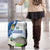 El Salvador Tazumal Luggage Cover Flor de Izote with Torogoz Bird - Wonder Print Shop