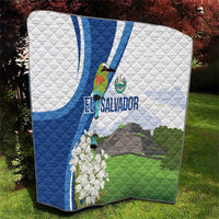 El Salvador Tazumal Quilt Flor de Izote with Torogoz Bird - Wonder Print Shop