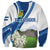 El Salvador Tazumal Sweatshirt Flor de Izote with Torogoz Bird - Wonder Print Shop