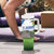 El Salvador Tazumal Tumbler With Handle Flor de Izote with Torogoz Bird - Wonder Print Shop