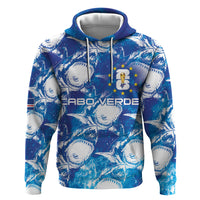 Cabo Verde WC2026 Prematch Guernsey Inspired Custom Hoodie Tubaroes Azuis Making History