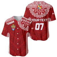 Personalised Tonga Rugby Baseball Jersey Mate Ma'a Tonga Champions LT7 - Wonder Print Shop