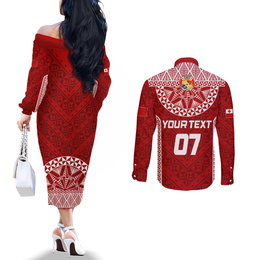 personalised-tonga-rugby-couples-matching-off-the-shoulder-long-sleeve-dress-and-long-sleeve-button-shirts-mate-maa-tonga-champions
