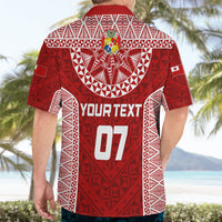 Personalised Tonga Rugby Hawaiian Shirt Mate Ma'a Tonga Champions - Wonder Print Shop
