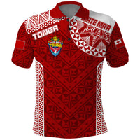 Personalised Tonga Rugby Polo Shirt Mate Ma'a Tonga Champions - Wonder Print Shop