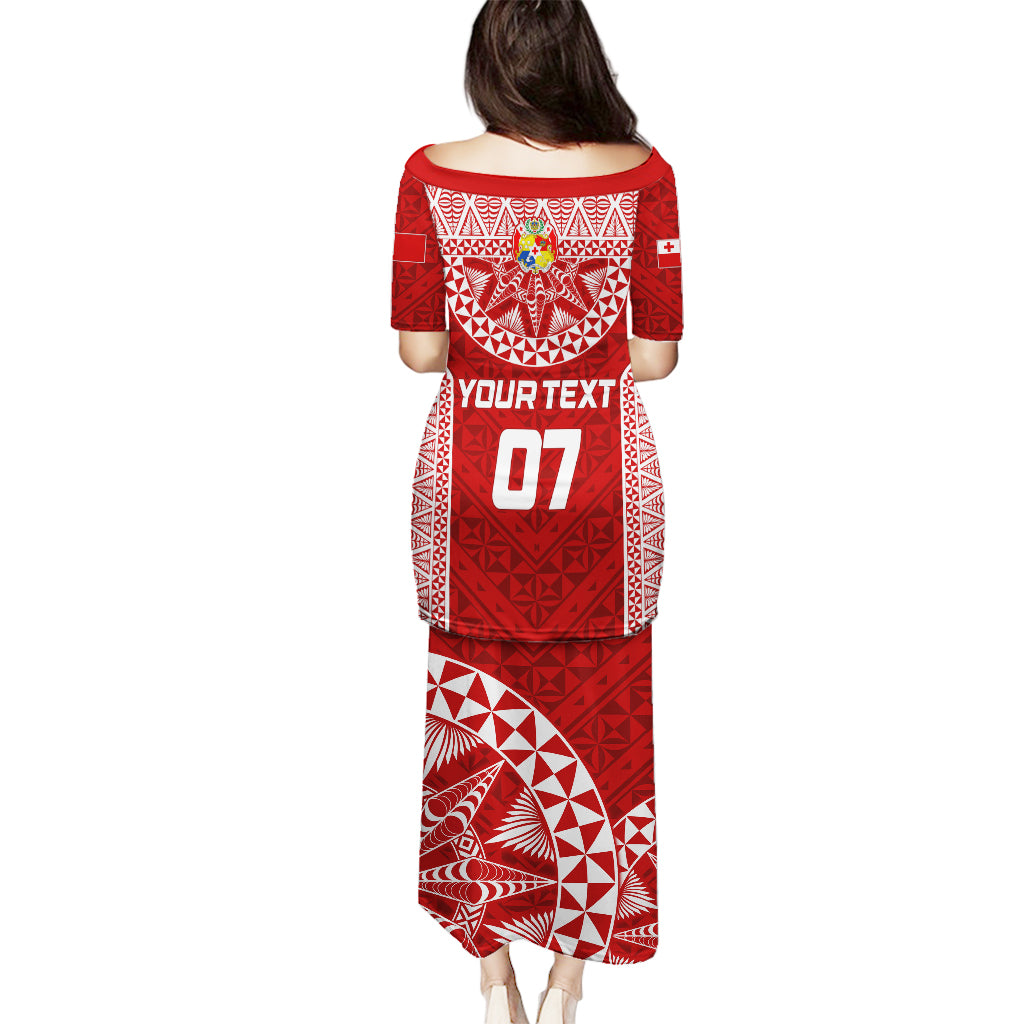 Personalised Tonga Rugby Puletasi Mate Ma'a Tonga Champions - Wonder Print Shop