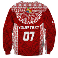 Personalised Tonga Rugby Sweatshirt Mate Ma'a Tonga Champions - Wonder Print Shop