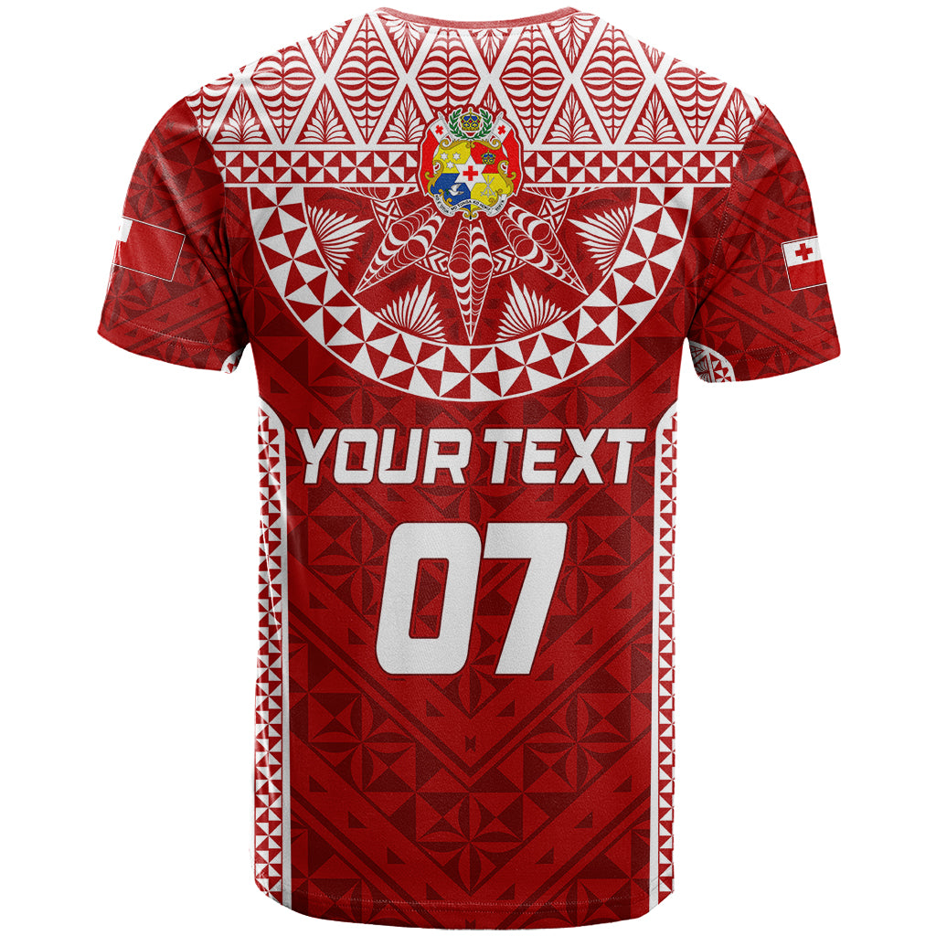 Personalised Tonga Rugby T Shirt Mate Ma'a Tonga Champions - Wonder Print Shop