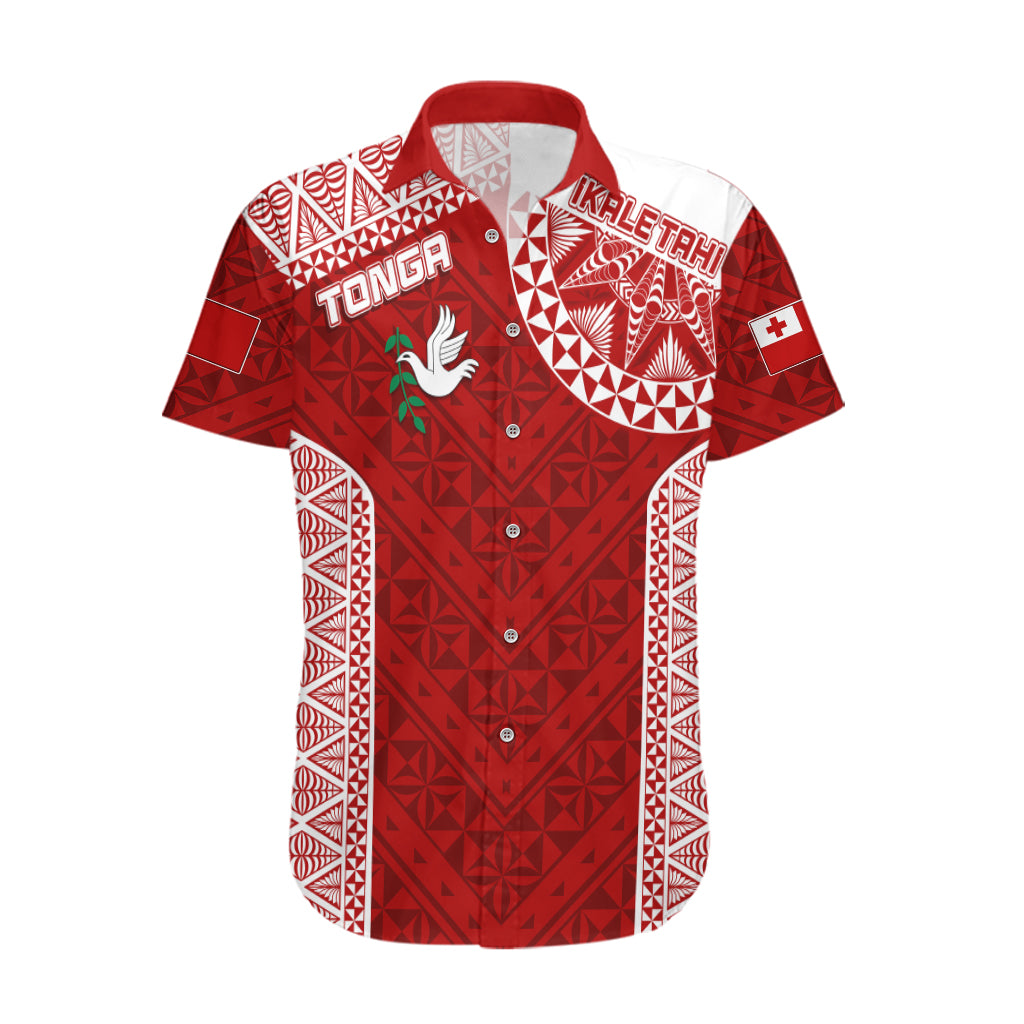 Personalised Tonga Rugby Hawaiian Shirt Ikale Tahi Champions World Cup 2023 - Wonder Print Shop