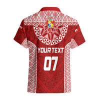 Personalised Tonga Rugby Hawaiian Shirt Ikale Tahi Champions World Cup 2023 - Wonder Print Shop