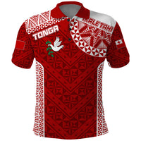 Personalised Tonga Rugby Polo Shirt Ikale Tahi Champions World Cup 2023 - Wonder Print Shop