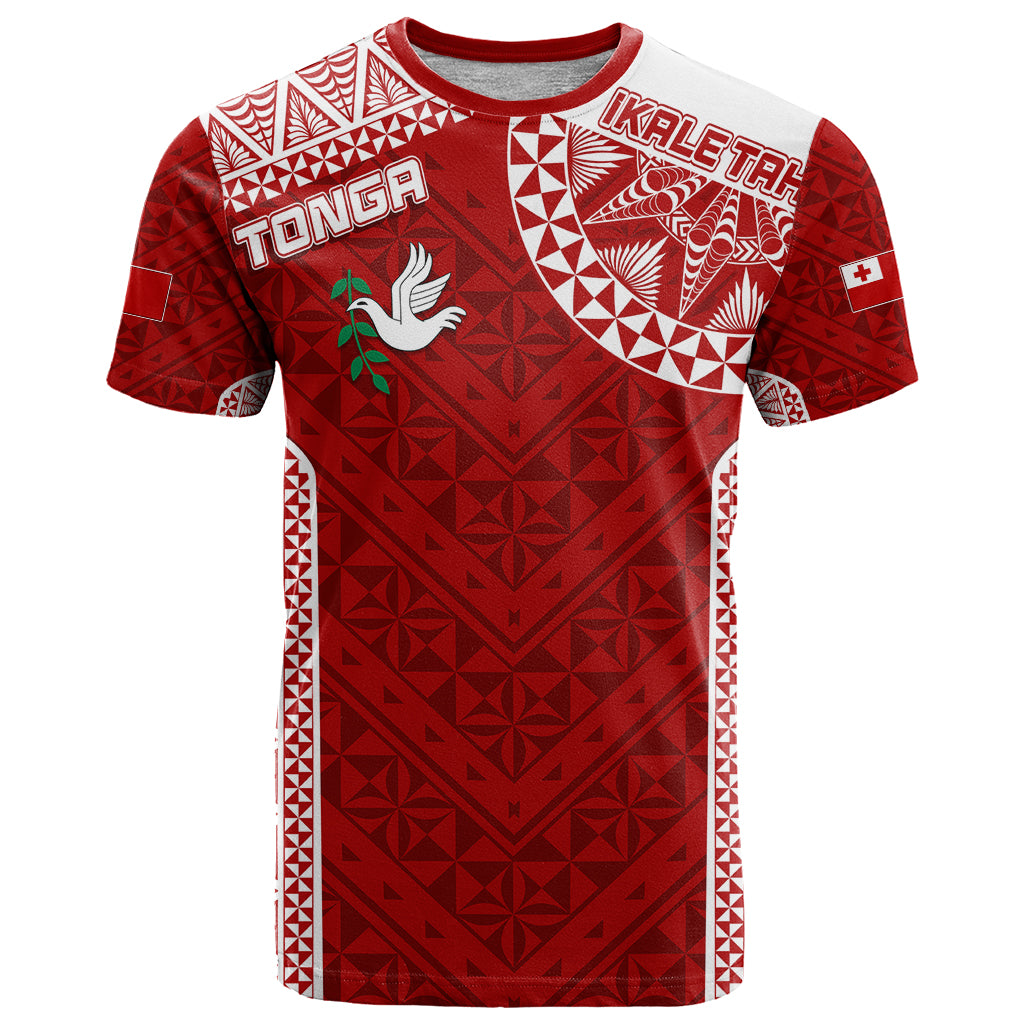 Personalised Tonga Rugby T Shirt Ikale Tahi Champions World Cup 2023 - Wonder Print Shop