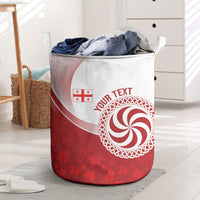 Georgia Rugby Custom Borjgalosnebi Laundry Basket Champions Lelos
