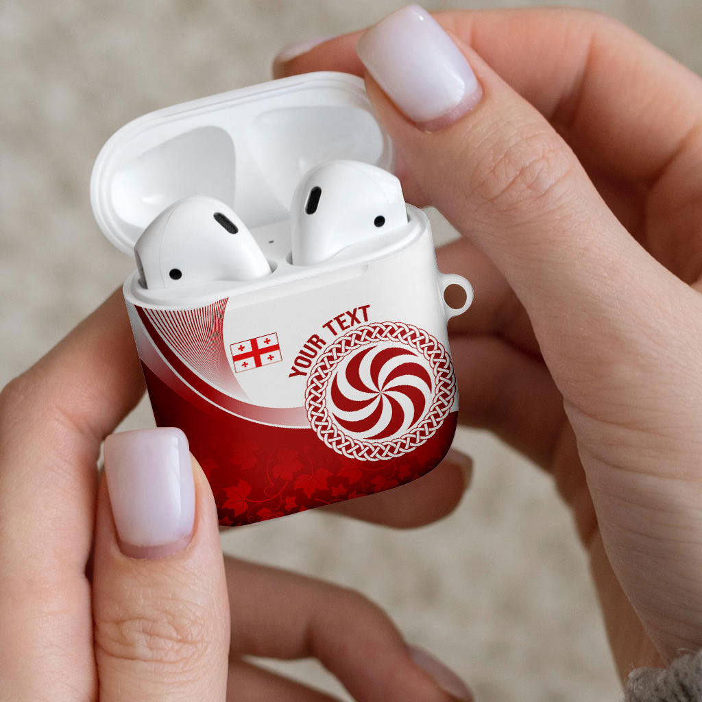 Georgia Rugby Custom Borjgalosnebi AirPods Case Champions Lelos