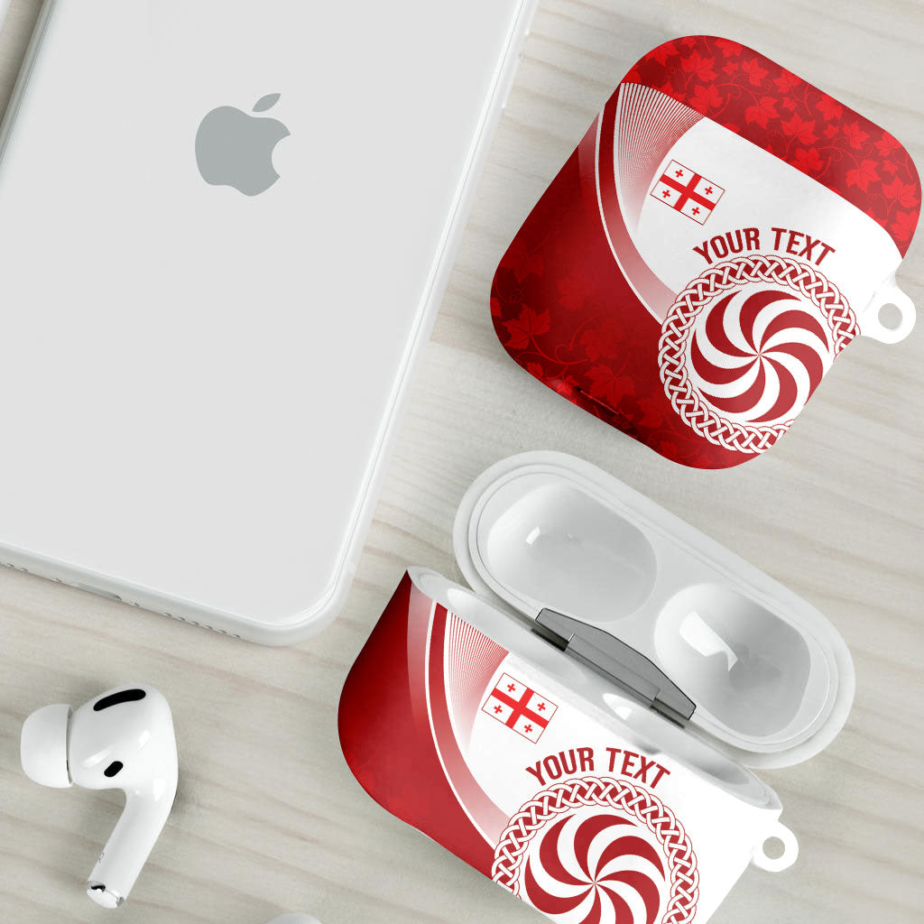 Georgia Rugby Custom Borjgalosnebi AirPods Case Champions Lelos