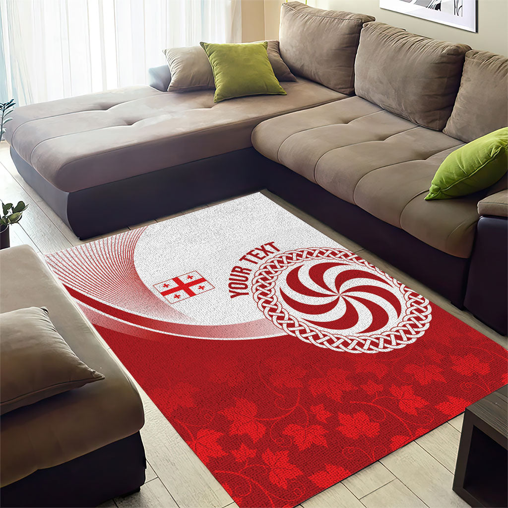 Georgia Rugby Custom Borjgalosnebi Area Rug Champions Lelos