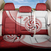 Georgia Rugby Custom Borjgalosnebi Back Car Seat Cover Champions Lelos