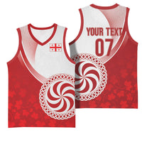 Georgia Rugby Custom Borjgalosnebi Basketball Jersey Champions Lelos