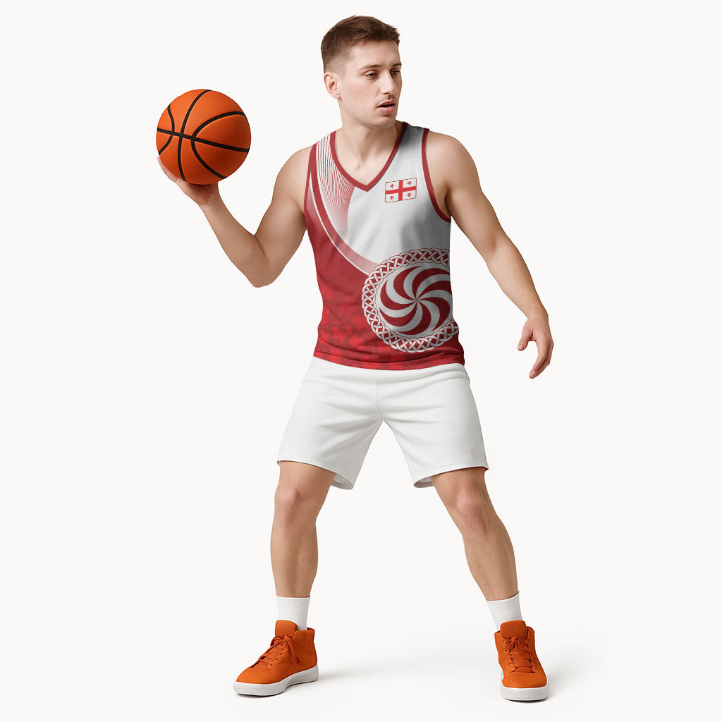 Georgia Rugby Custom Borjgalosnebi Basketball Jersey Champions Lelos