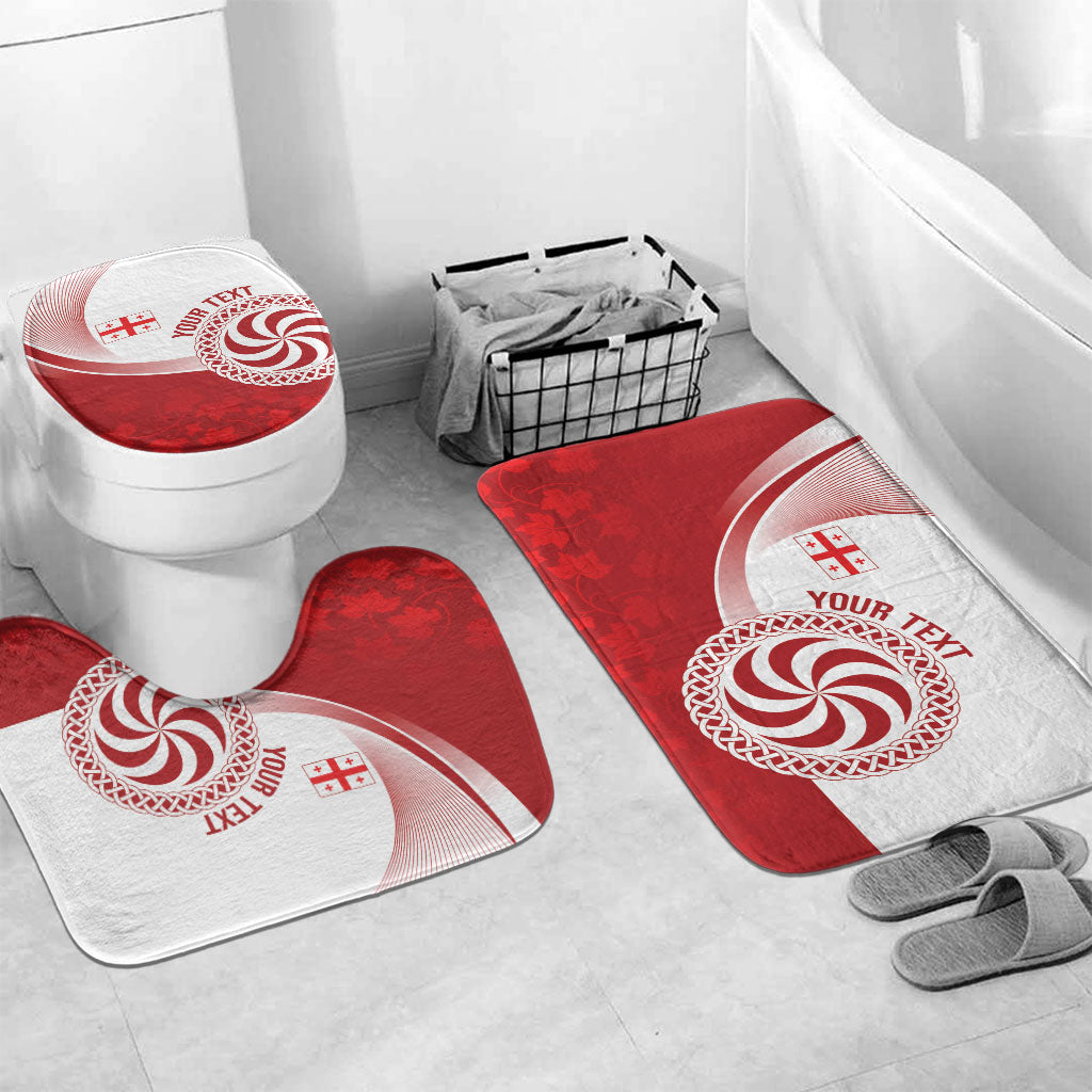 Georgia Rugby Custom Borjgalosnebi Bathroom Set Champions Lelos