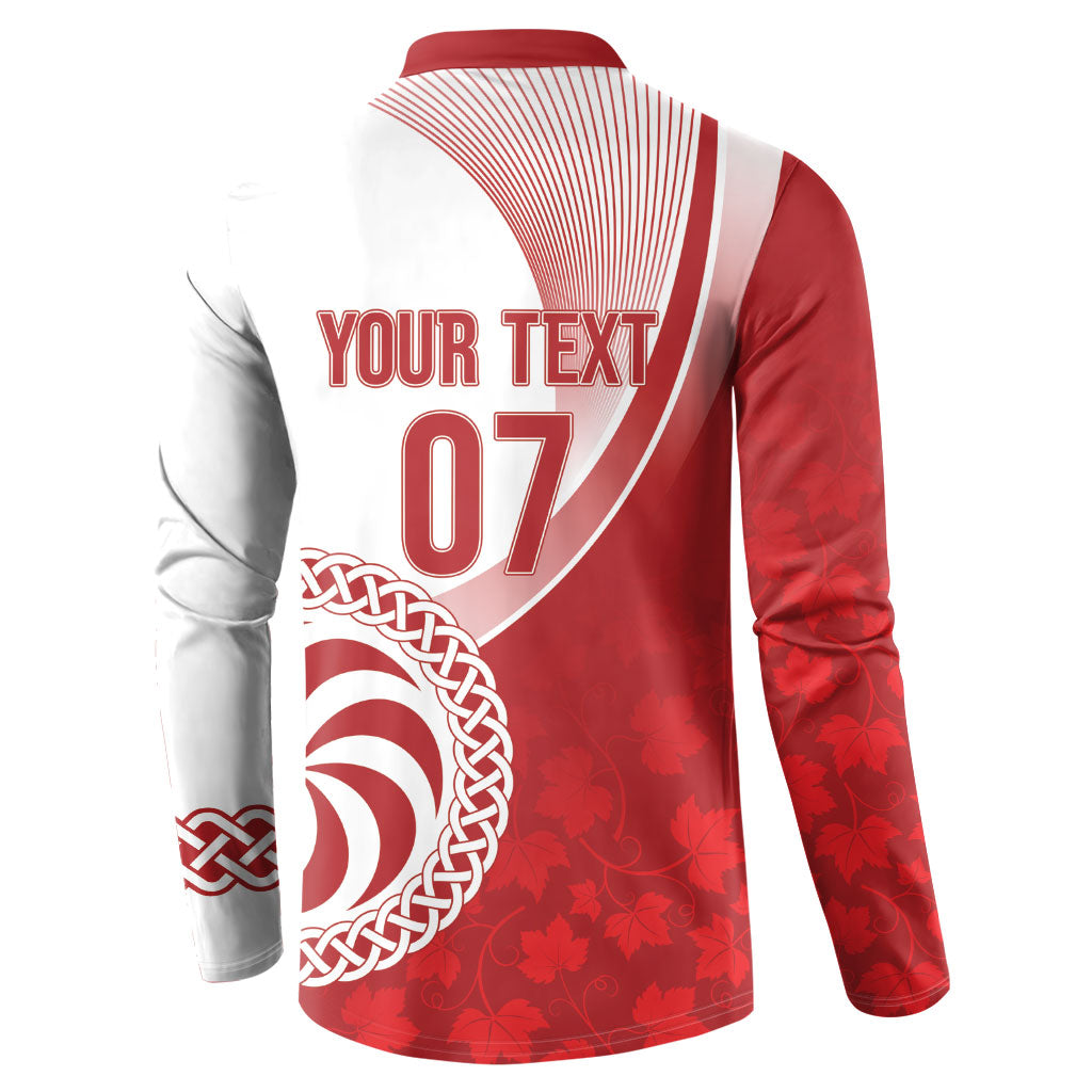 Georgia Rugby Custom Borjgalosnebi Button Sweatshirt Champions Lelos