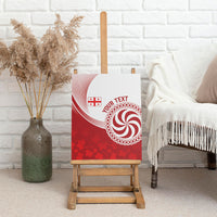 Georgia Rugby Custom Borjgalosnebi Canvas Wall Art Champions Lelos