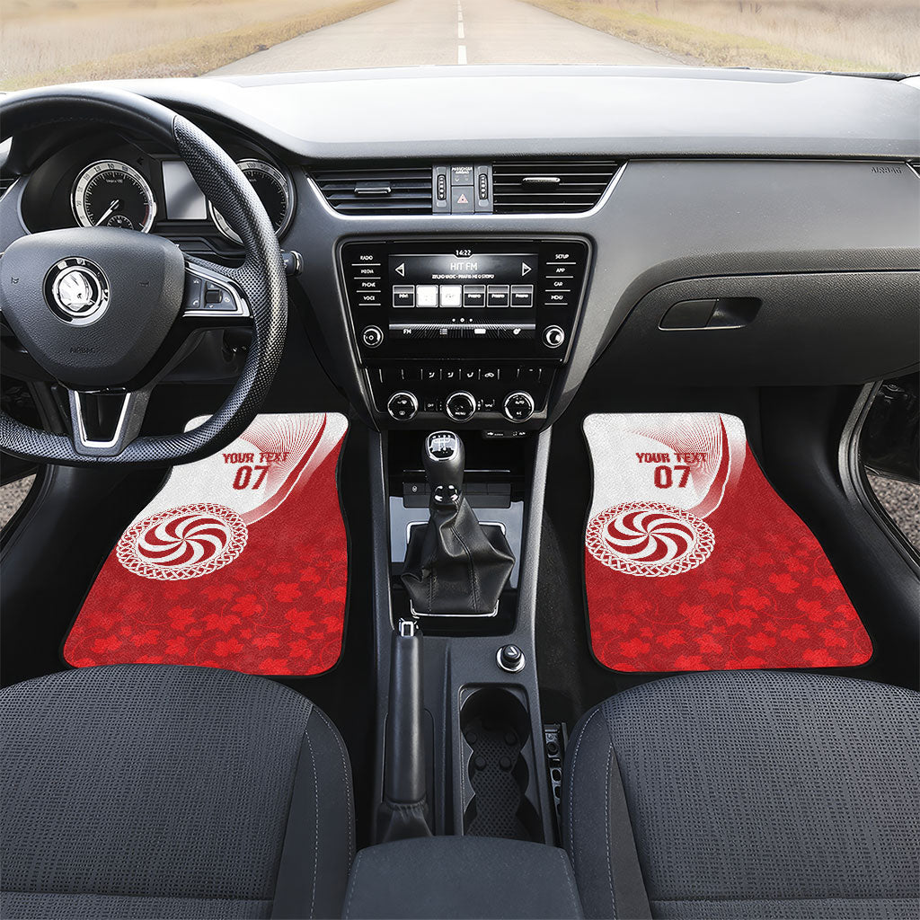 Georgia Rugby Custom Borjgalosnebi Car Mats Champions Lelos