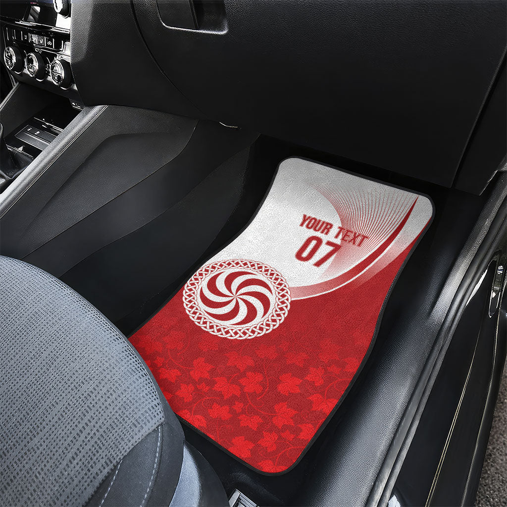 Georgia Rugby Custom Borjgalosnebi Car Mats Champions Lelos