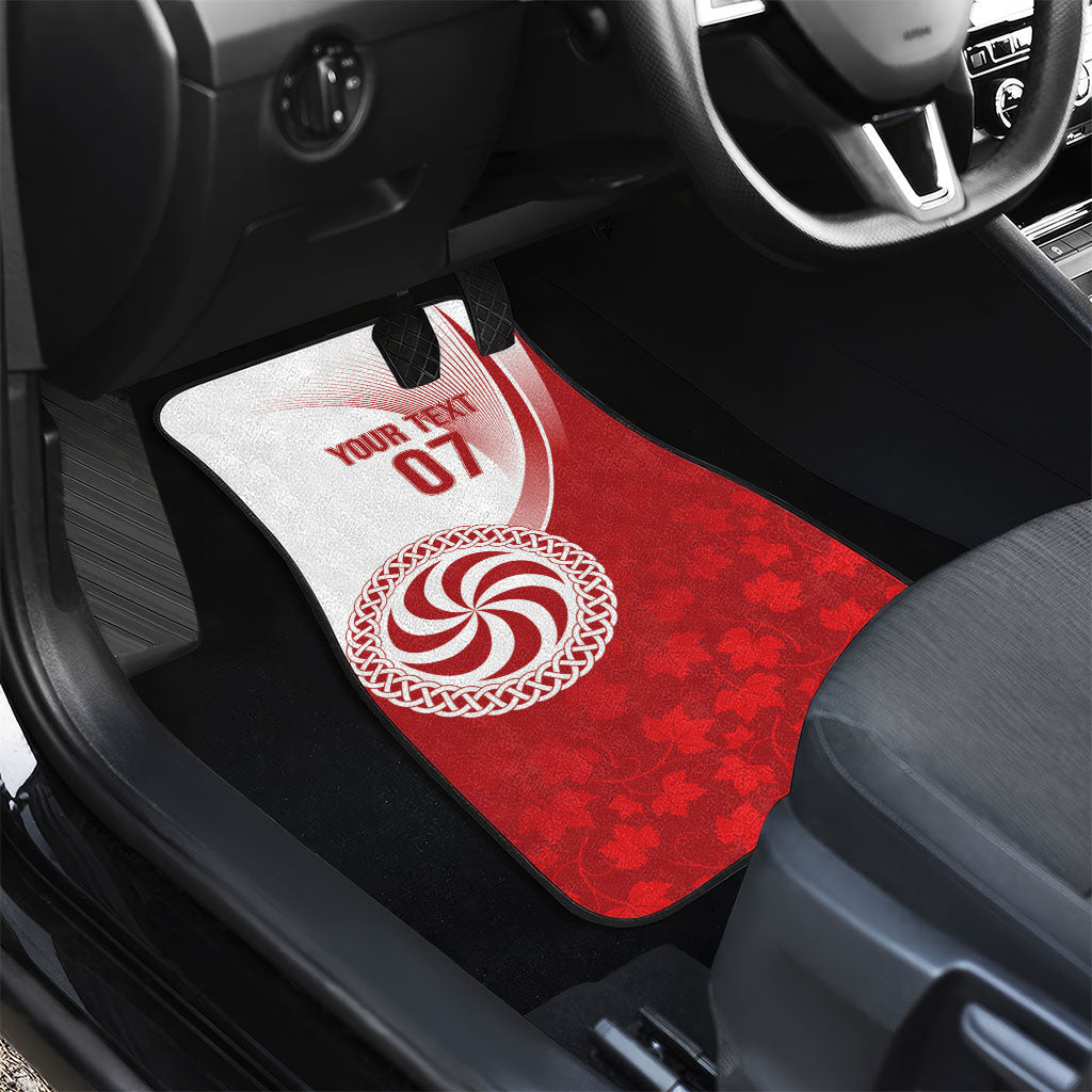 Georgia Rugby Custom Borjgalosnebi Car Mats Champions Lelos