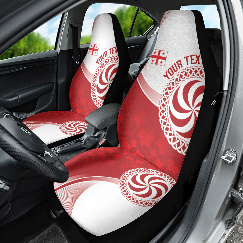 Georgia Rugby Custom Borjgalosnebi Car Seat Cover Champions Lelos