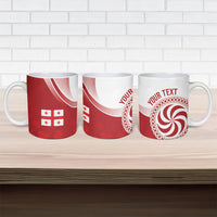 Georgia Rugby Custom Borjgalosnebi Ceramic Mug Champions Lelos