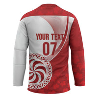 Georgia Rugby Custom Borjgalosnebi Hockey Jersey Champions Lelos