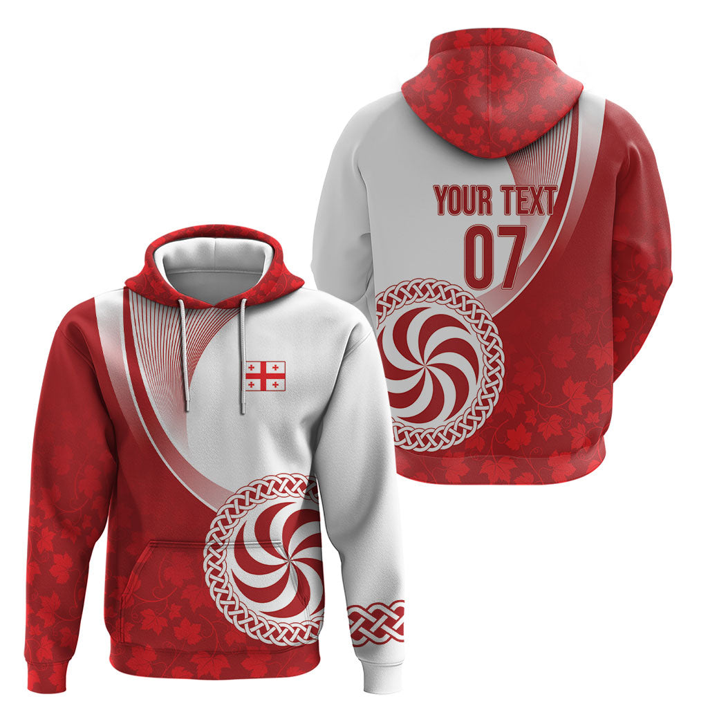 Georgia Rugby Custom Borjgalosnebi Hoodie Champions Lelos