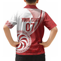 Georgia Rugby Custom Borjgalosnebi Kid Hawaiian Shirt Champions Lelos