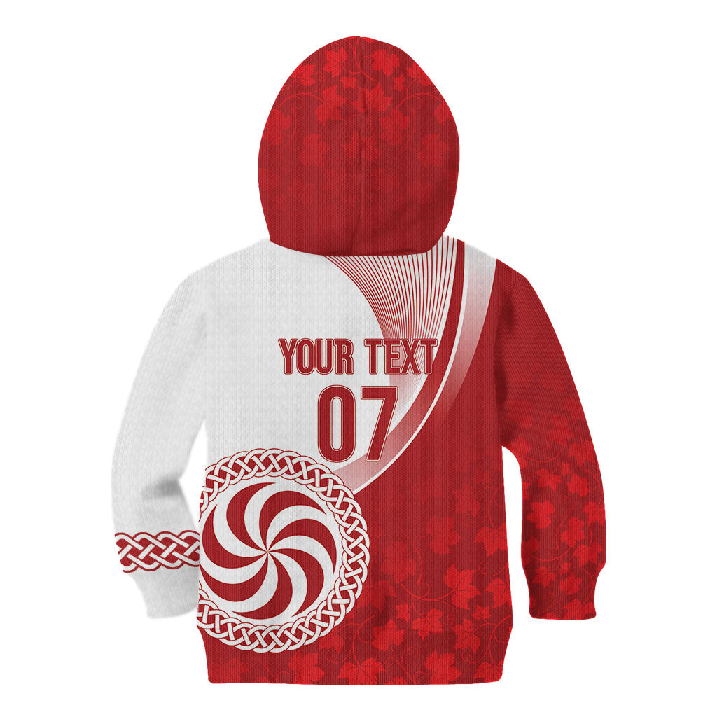 Georgia Rugby Custom Borjgalosnebi Kid Hoodie Champions Lelos