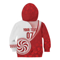 Georgia Rugby Custom Borjgalosnebi Kid Hoodie Champions Lelos