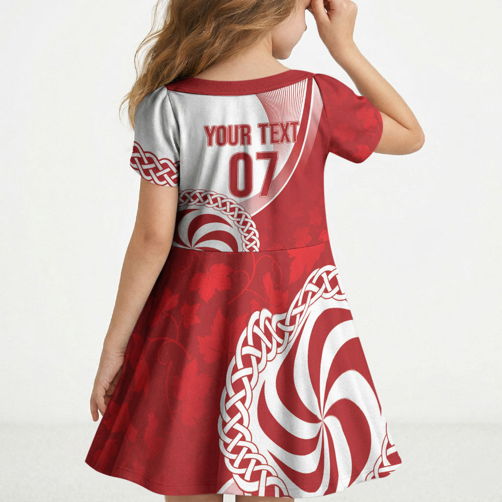 Georgia Rugby Custom Borjgalosnebi Kid Short Sleeve Dress Champions Lelos