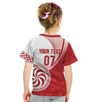 Georgia Rugby Custom Borjgalosnebi Kid T Shirt Champions Lelos