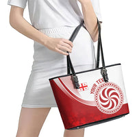 Georgia Rugby Custom Borjgalosnebi Leather Tote Bag Champions Lelos