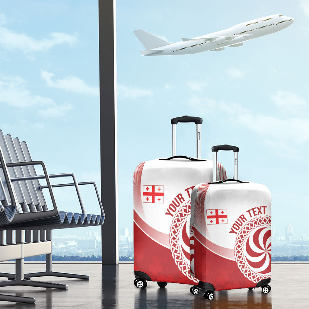 Georgia Rugby Custom Borjgalosnebi Luggage Cover Champions Lelos